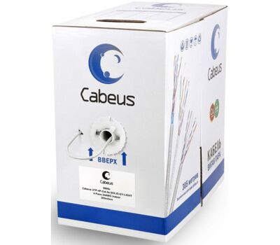 UTP-4P-Cat5e-SOLID-GY-LIGHT (9995c) 305 м Cabeus Витая пара для внутренней прокладки, фото  UTP-4P-Cat5e-SOLID-GY-LIGHT (9995c) 305 м Cabeus Витая пара для внутренней прокладки, фото [no] | domofonn.ru