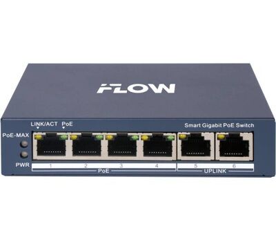 F-SW-EM606POE-VM iFLOW Сетевой коммутатор, фото  F-SW-EM606POE-VM iFLOW Сетевой коммутатор, фото [no] | domofonn.ru