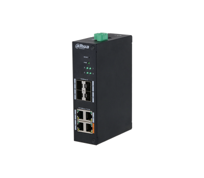 DH-HS4408-4ET-60 Dahua PoE-коммутатор, фото  DH-HS4408-4ET-60 Dahua PoE-коммутатор, фото [no] | domofonn.ru