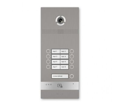 BI-08FBI Silver BAS-IP Вызывная панель, фото  BI-08FBI Silver BAS-IP Вызывная панель, фото [no] | domofonn.ru