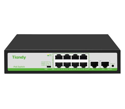 TC-P3S010 Spec:F/0820/AT/90 Tiandy PoE-коммутатор, фото  TC-P3S010 Spec:F/0820/AT/90 Tiandy PoE-коммутатор, фото [no] | domofonn.ru