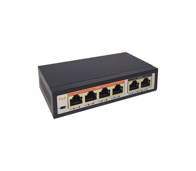 TI-204P True IP Сетевой POE коммутатор, фото  TI-204P True IP Сетевой POE коммутатор, фото [no] | domofonn.ru