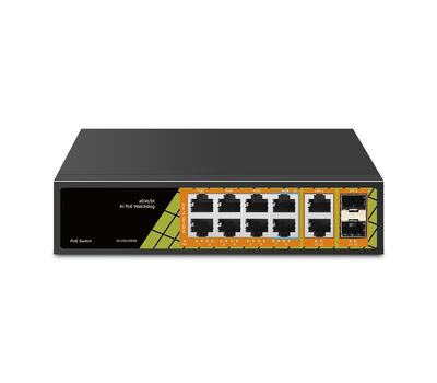 TSn-8GP12G2S2 Tantos PoE-коммутатор, фото  TSn-8GP12G2S2 Tantos PoE-коммутатор, фото [no] | domofonn.ru