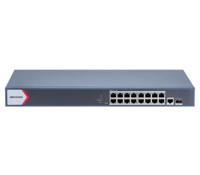 DS-3E1518P-EI/M Hikvision PoE-коммутатор, фото  DS-3E1518P-EI/M Hikvision PoE-коммутатор, фото [no] | domofonn.ru