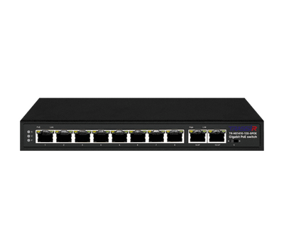 TR-NS1410-120-8POE TRASSIR PoE-коммутатор, фото  TR-NS1410-120-8POE TRASSIR PoE-коммутатор, фото [no] | domofonn.ru