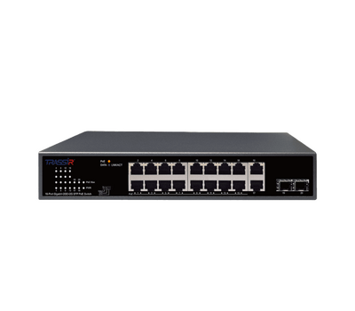 TR-NS14202S-185-16PoE (D) TRASSIR PoE-коммутатор, фото  TR-NS14202S-185-16PoE (D) TRASSIR PoE-коммутатор, фото [no] | domofonn.ru