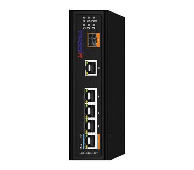 TR-NS15061S-150-4POE TRASSIR PoE-коммутатор, фото  TR-NS15061S-150-4POE TRASSIR PoE-коммутатор, фото [no] | domofonn.ru