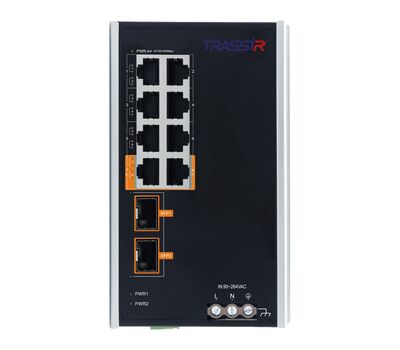 TR-NS15102S-130-8POE TRASSIR PoE-коммутатор, фото  TR-NS15102S-130-8POE TRASSIR PoE-коммутатор, фото [no] | domofonn.ru