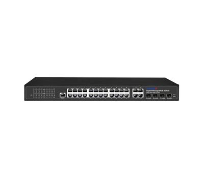 TR-NS24284C-400-24PoE v2 (D) TRASSIR PoE-коммутатор, фото  TR-NS24284C-400-24PoE v2 (D) TRASSIR PoE-коммутатор, фото [no] | domofonn.ru