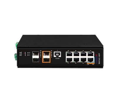 TR-NS27124S-360-8POE TRASSIR PoE-коммутатор, фото  TR-NS27124S-360-8POE TRASSIR PoE-коммутатор, фото [no] | domofonn.ru