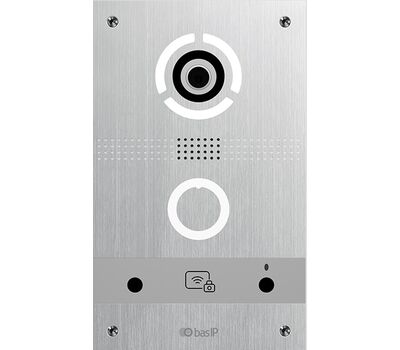 AV-08FBL SILVER BAS-IP Вызывная панель индивидуальная, фото  AV-08FBL SILVER BAS-IP Вызывная панель индивидуальная, фото [no] | domofonn.ru