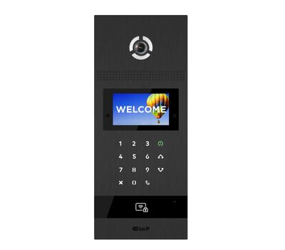 AA-12FBI BLACK BAS-IP Многоквартирная вызывная панель, фото  AA-12FBI BLACK BAS-IP Многоквартирная вызывная панель, фото [no] | domofonn.ru